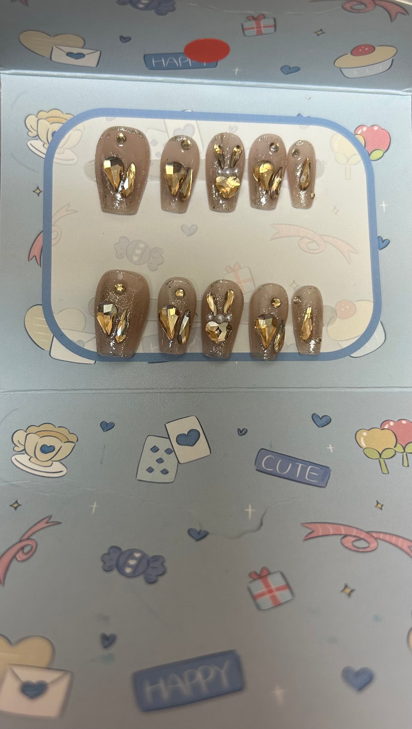 Press on nails -Size S/XS